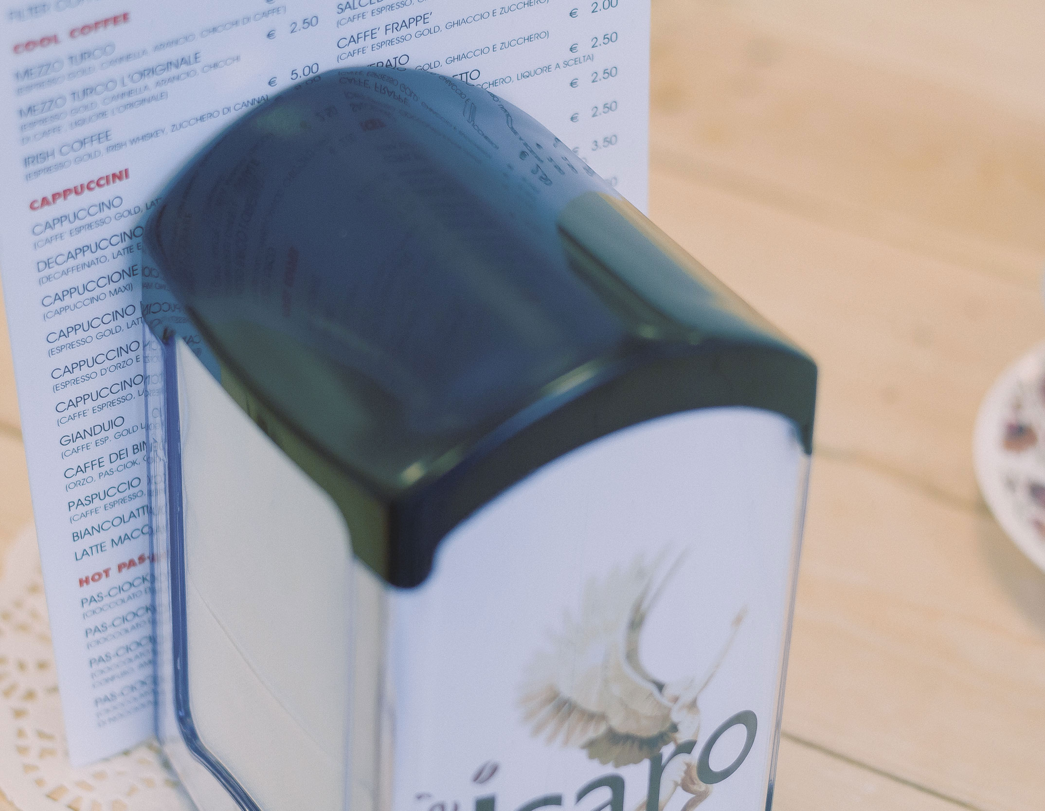 Portasalviette bar personalizzato stampato in digitale