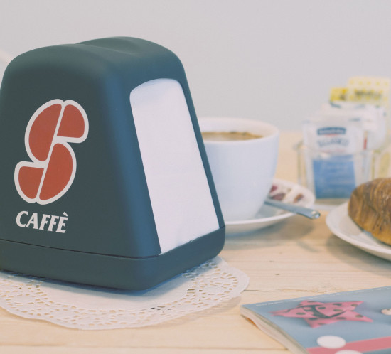 Porta salviette promozionali stampati in serigrafia con personalizzazione